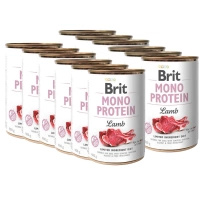 no pork Brit Mono Protein Lamb 12x400g