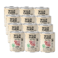 WILD FARM Pate Lamb 12x800g gluten-free dog food