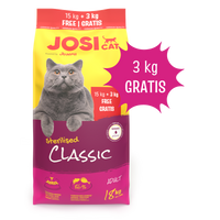 JOSERA JosiCat Classic Sterilized 15+3kg