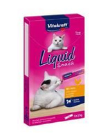 Vitakraft Cat Liquid-Snack with Chicken 6x15g