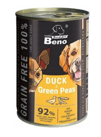 Super Beno PIES grain-free morsels with duck and green peas in sauce 415g