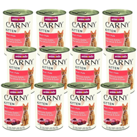 ANIMONDA Cat Carny Kitten flavour: beef, turkey 12x400g