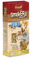 Vitapol Smakers 3-in-1 for Rodents and Rabbits (Nut/Forest Fruit/Popcorn) 3 pcs
