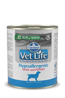 NO PORK Farmina Vet Life Canine Hypoallergenic Duck&Potato 300g