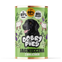 Dobry Pies Lamb with aubergine 400g
