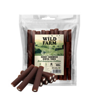 WILD FARM Rabbit dental tubes 500g dog treats