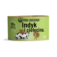 Paka Zwierzaka – wet cat food Turkey and veal 200g