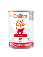 CALIBRA Dog Life Adult Beef with Carrots 400g