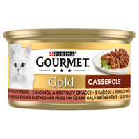 Purina Gourmet Gold Duck and Turkey in Sauce 85g