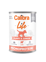 CALIBRA Dog Life Puppy & Junior Lamb with rice 400g