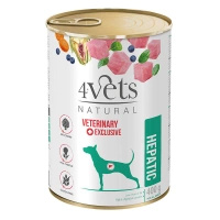 no pork Dolina Noteci 4Vets Hepatic for Dogs 400g