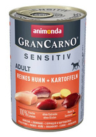 no pork Animonda GranCarno Sensitiv Adult Dog Chicken & Potatoes 400g