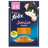 no pork Felix Junior Chicken in Jelly 85g