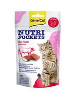 Gimborn Gimcat Nutri Pockets Beef Snack 60g