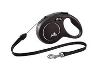 Flexi Leash New Classic S Rope 8m Up to 12kg Black