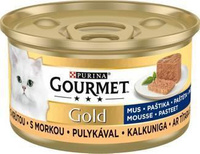 Purina Gourmet Gold Mousse with turkey 85g