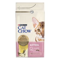 NO PORK Purina Cat Chow Kitten Chicken 1.5kg